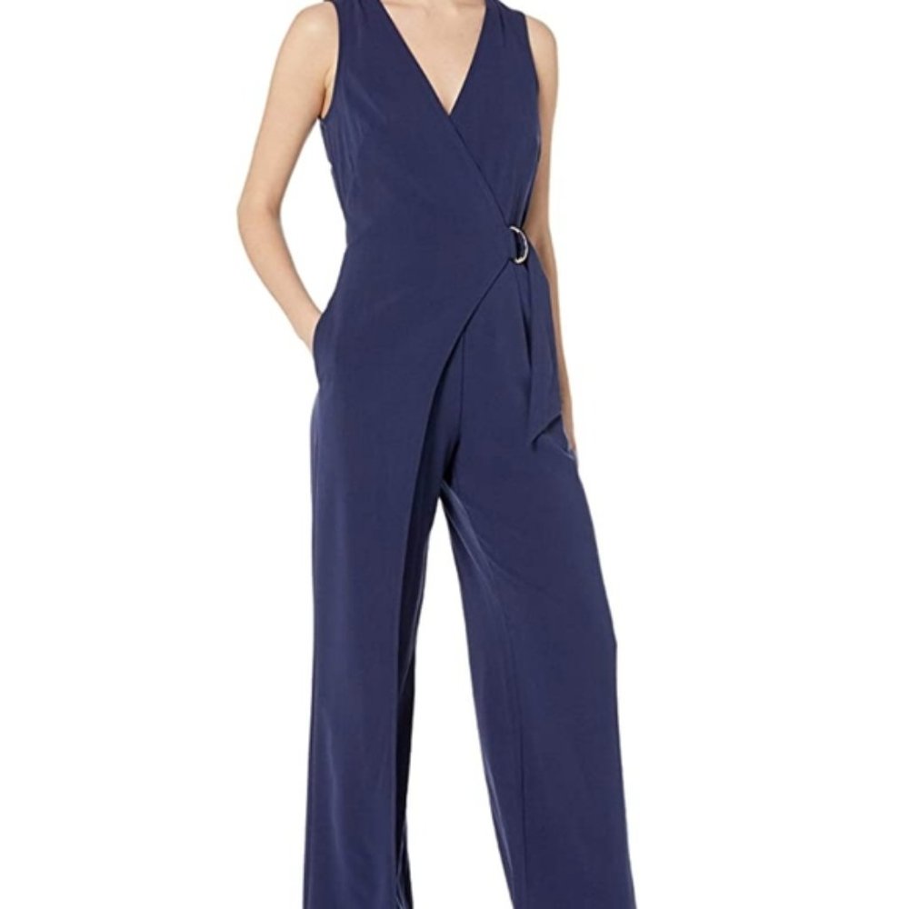 Vince Camuto Blue Jumpsuit